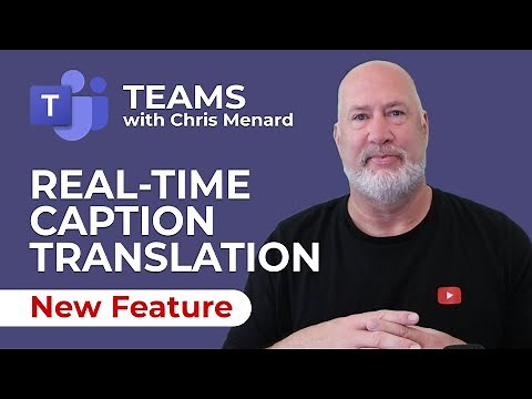 Teams Meetings - Captions in your preferred language | Multiple-Language Meetings