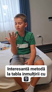 140K views · 14K reactions | Interesantă metoda la tabla înmulțirii cu 9️⃣✅ | Doru Zorilă | Facebook