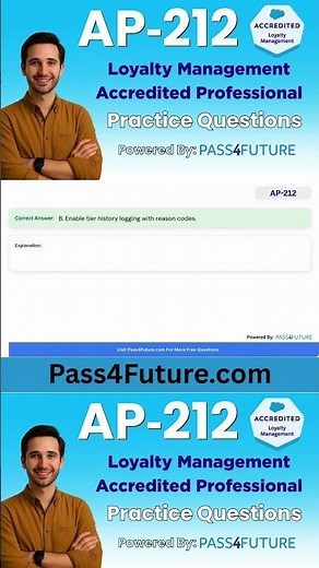 Salesforce Loyalty Management Exam | AP-212 Free Questions #MCQs