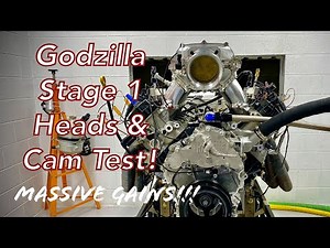 Ford Godzilla 7.3 Stage 1 Heads & Cam Dyno Test — Massive Gains Over Stock! How is that Possible?