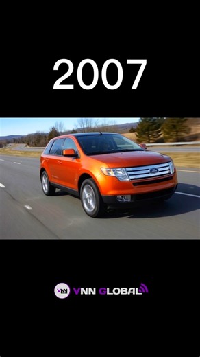 Evolution Of Ford Edge (2007-2024) #shorts