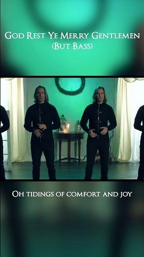 God Rest Ye Merry Gentlemen but #bass 🔥 #christmas