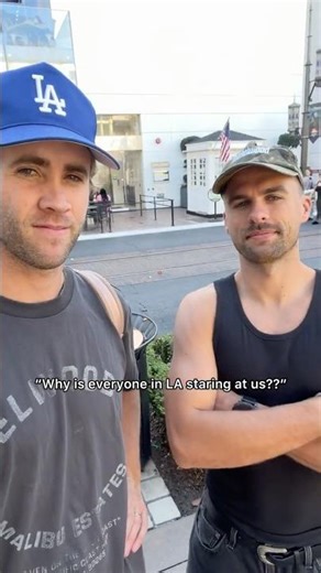 “Why is everyone in LA staring at us??”