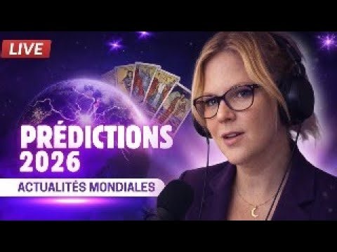 🔮 LIVE VOYANCE : PRÉDICTIONS MONDIALES 2026 | Actualités, Géopolitique & Énergies Collectives