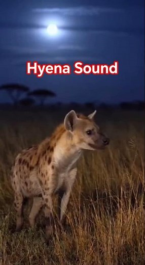 Epic Hyena Sound Laughing Vibes 😂🌙🦴