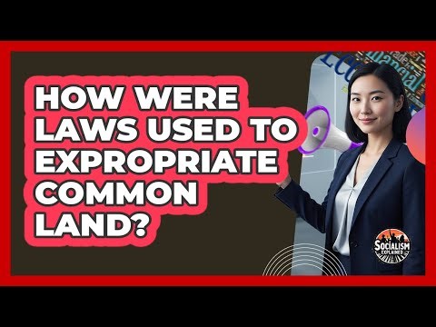 How Were Laws Used To Expropriate Common Land?