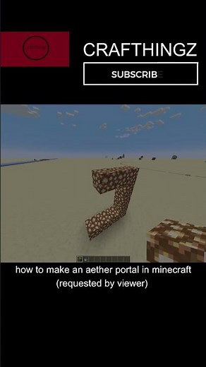 how to make a AETHER PORTAL!!!!