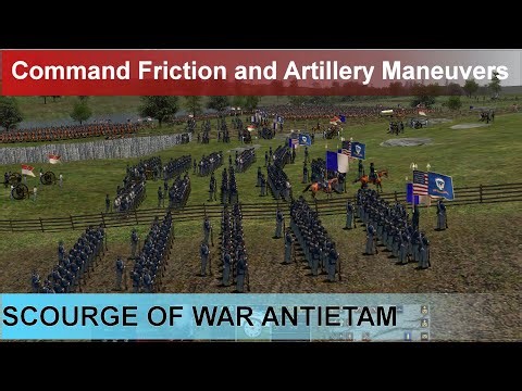 Artillery Maneuvers and Command Friction in Scourge of War