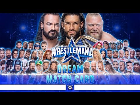 WWE WrestleMania 38 - Dream Card [v3]