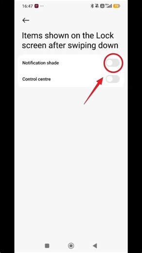 How To Turn On Notification Shade On Android Phone | Notification Panel Enable