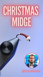 6K views · 58 reactions | Christmas Midge, Ice Cream Cone, Chironomid, Nymph …. This fly simply catches fish. #Flytying #svendflies #flyfishing #fullsvendit #ridiculousflies | Svenddiesel | Facebook