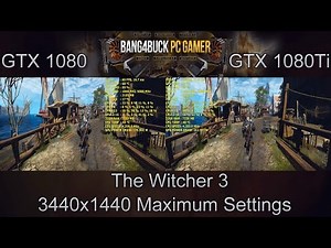 GTX 1080 Vs GTX 1080Ti 3440x1440 Performance | i7 5960X 4.3GHz