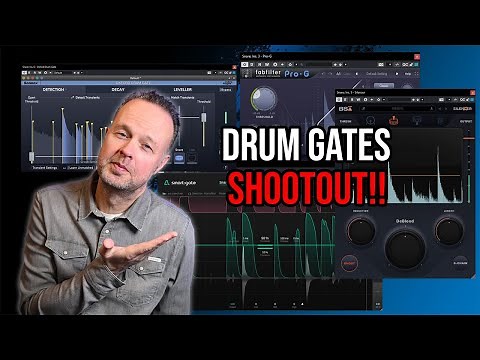 Drum Gate Showdown: Pro-G vs. Smart:Gate vs. Silencer vs. Oxford