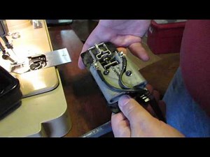Singer 401A Slant-o-matic pedal service and adjustment
