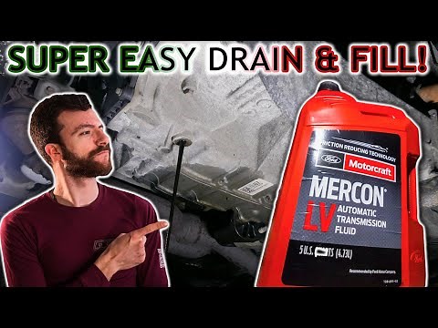 Quickest Transmission Service! Ford Taurus 2010-2019 V6 Drain & Fill How-To!