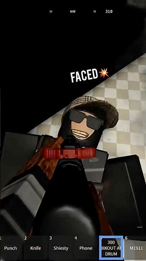 Realistic Hood Shootout🏚️#roblox #robloxhoodgames #shorts #fyp #fivem