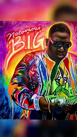 March 9th 🕊️ Long Live the #NotoriousBIG 🙏🏽 #DopeArtByKingH #biggiesmalls #badboy #112