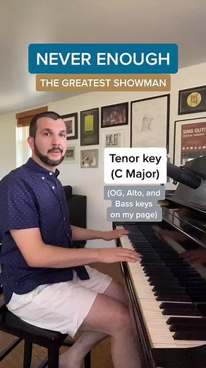 Best Miscast Performances - Never Enough Male Key Karaoke