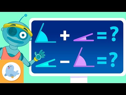 ADDING AND SUBTRACTING ANGLES 📐➕➖ Math for Kids 👧👦 Compilation