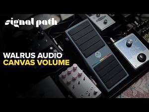This Volume Pedal is a GAME CHANGER | Walrus Audio Canvas Volume | Deep Dive