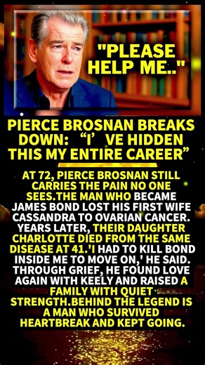 Pierce Brosnan Breaks Down: “I’ve Hidden This My Entire Career” #shorts #viral