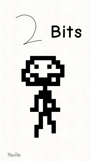 The Real 64, 32, 16, 8, 4, 2, 1, 0.5, 0.25, 0.125 bits