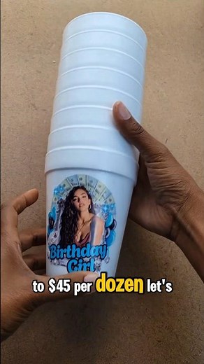 DIY Custom Party Cups #partyfavors