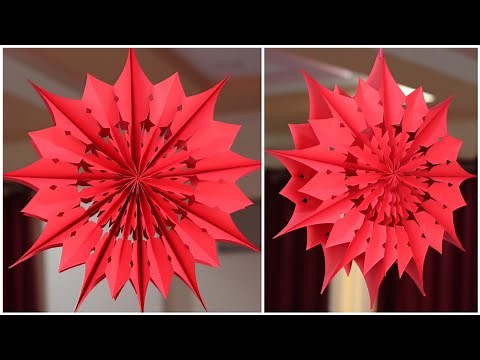 How To Make Paper Star | DIY | Paper Craft | Christmas Decoration | Christmas Star
