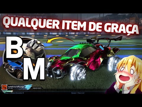 Como instalar o BAKKES MOD e usar QUALQUER ITEM no Rocket League