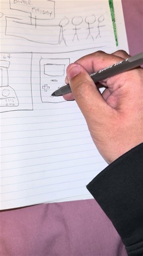 Drawing Game Boy Light part 3