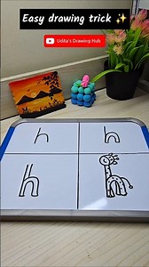 Alphabet Magic Drawing Trick 😍 So Easy & Quick! ✏️⚡ #shorts #easydrawing #viralshorts