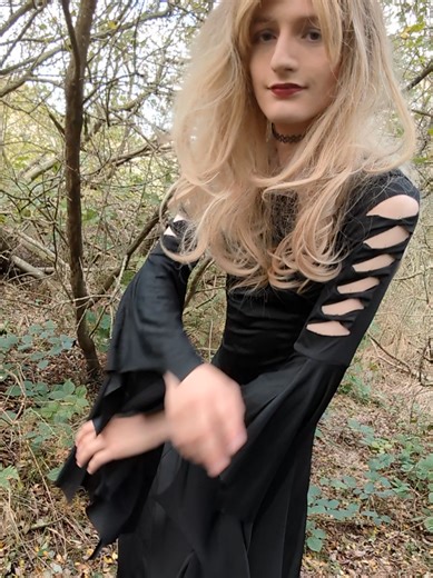 one last try...... #femboy #gothgirl #crossdresser #boytogirl #femboyoutfit