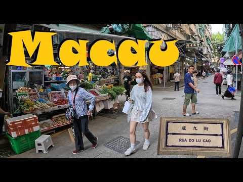 🇲🇴 Walking MACAU: Rua do Lu Cao 盧九街