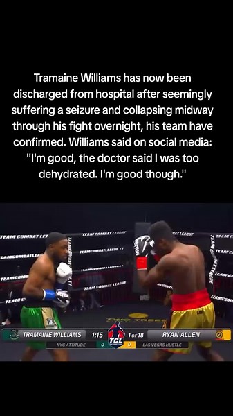 Tramaine Williams: One-Round Gusto in Combat League