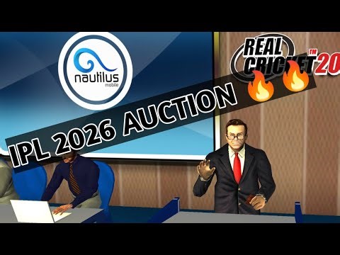 LIVE | IPL 2026 Auction 🏏 Real Cricket 20 | RCPL Auction Mode