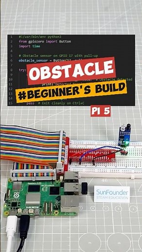 Is Something There? Let Your Pi Detect It! 👀#RaspberryPi #PythonProjects