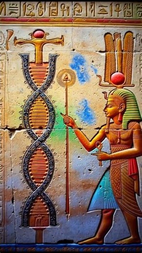 Did ancient Egyptians carve a DNA strand 3,000 years ago?