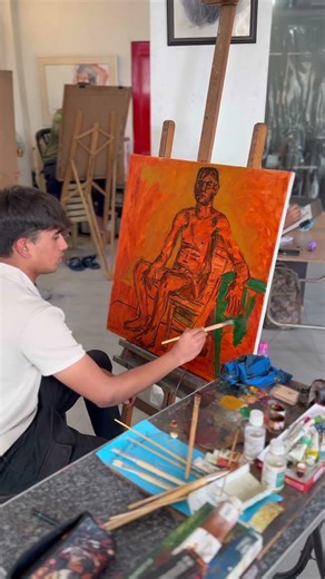 Model Study Session | Hashtags:#ModelStudy #LifeDrawing #FigureDrawing #SketchingSession #lHuman