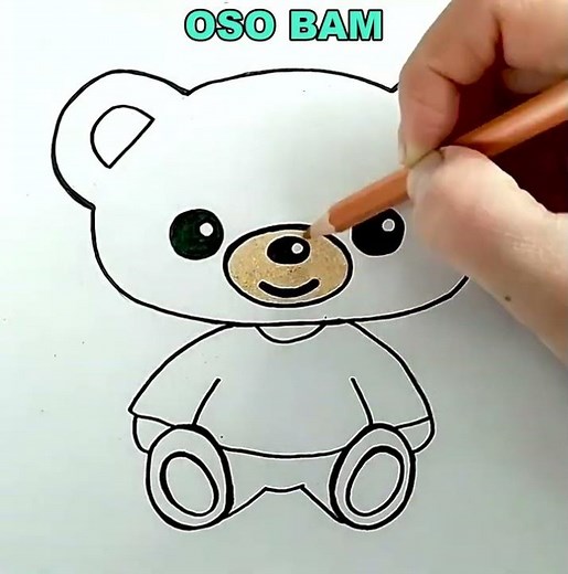Dibujamos y Coloreamos al Oso Bam de Plim Plim | Dibujos para niños