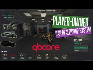 FiveM QBCore VehicleShop Script 🔥 | Player-Owned Dealership System Showcase!