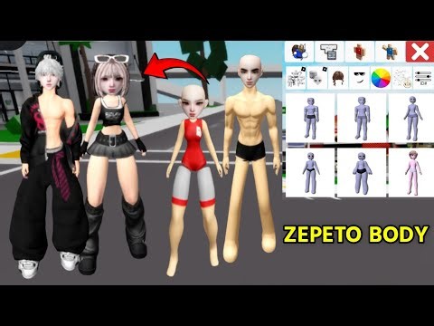 20+ CODE BODY TALL ZEPETO & OUTFIT In Brookhaven - Roblox | 20+ CODE BODY TALL ZEPETO & OUTFIT