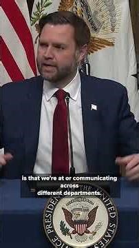 JD Vance says Trump administration is fixing 'Biden-made' fraud with new task force