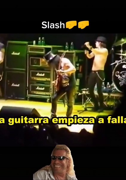 Runtun Slash Fail Concert Gracioso - Hilarious Guitar Moment!