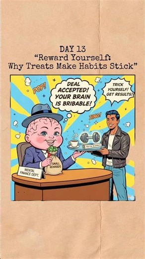 DAY 13 — “Reward Yourself: Why Treats Make Habits Stick” #activelifestyle
