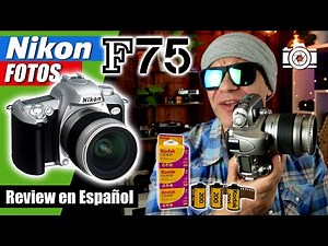 Nikon F75 - N75 Review en Español y Fotos en la nieve en Albacete - Spain