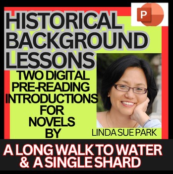A Long Walk to Water & A Single Shard | History PowerPoint Introduction Lessons