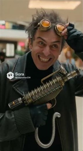 Mad Scientist Uses a Mind Control Ray on People 4 #hypnosis #mindcontrol #hypno #sora