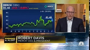 Merck on track to deliver 3.1 million Covid pill courses to U.S. soon, CEO says