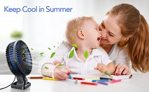 Watch Small usb desk fan with strong power on Amazon Live