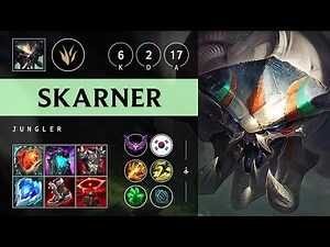 Skarner Jungle vs Xin Zhao - KR Master Patch 25.21